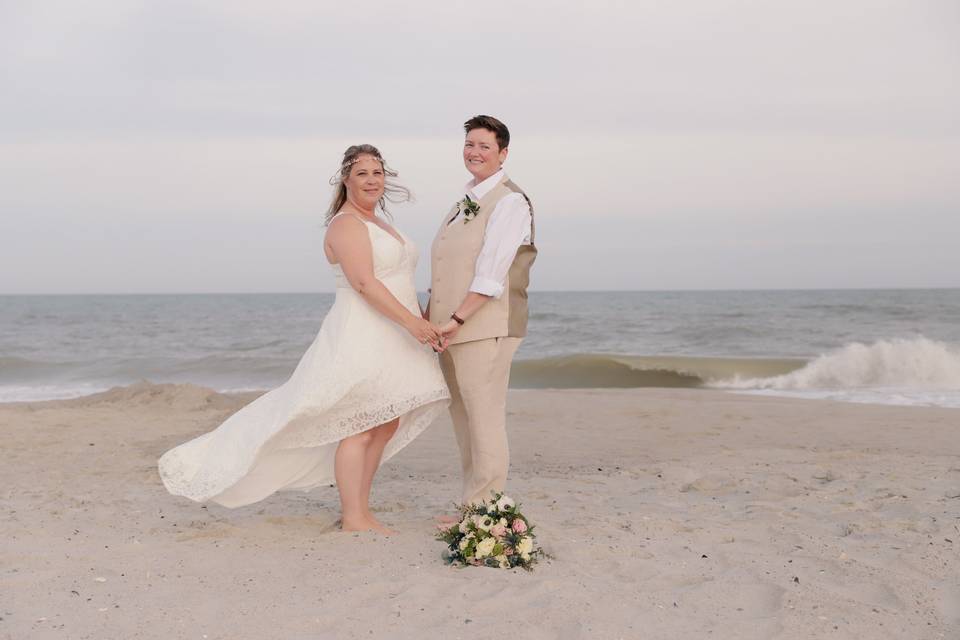 Carolina Beach Wedding