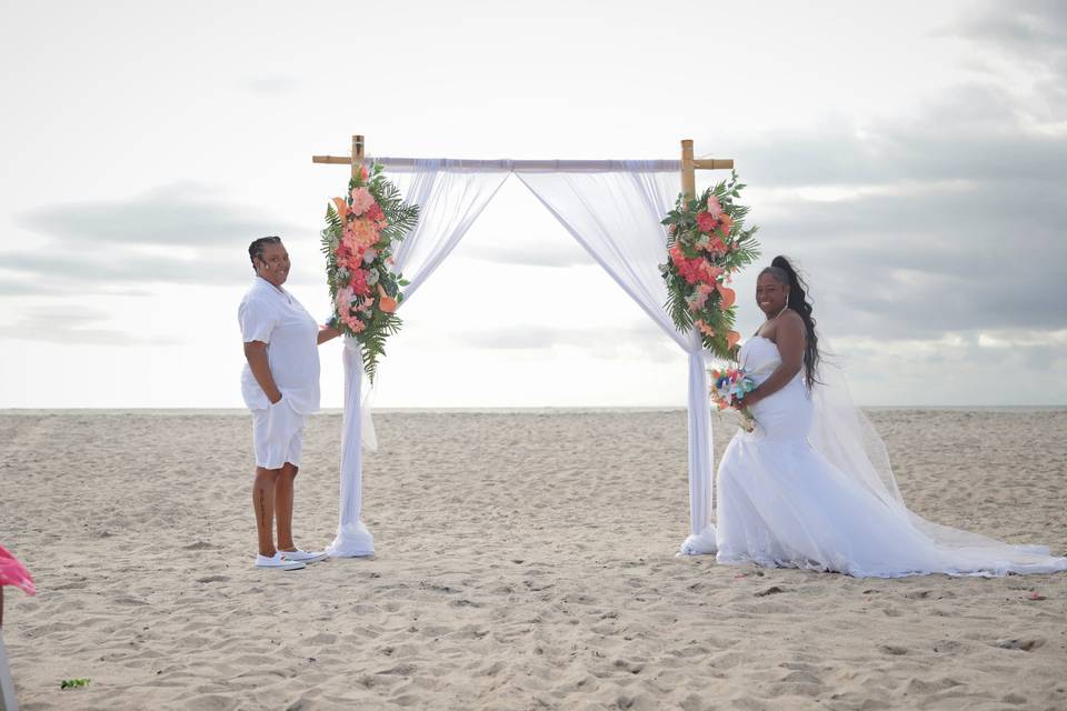 Carolina Beach Wedding