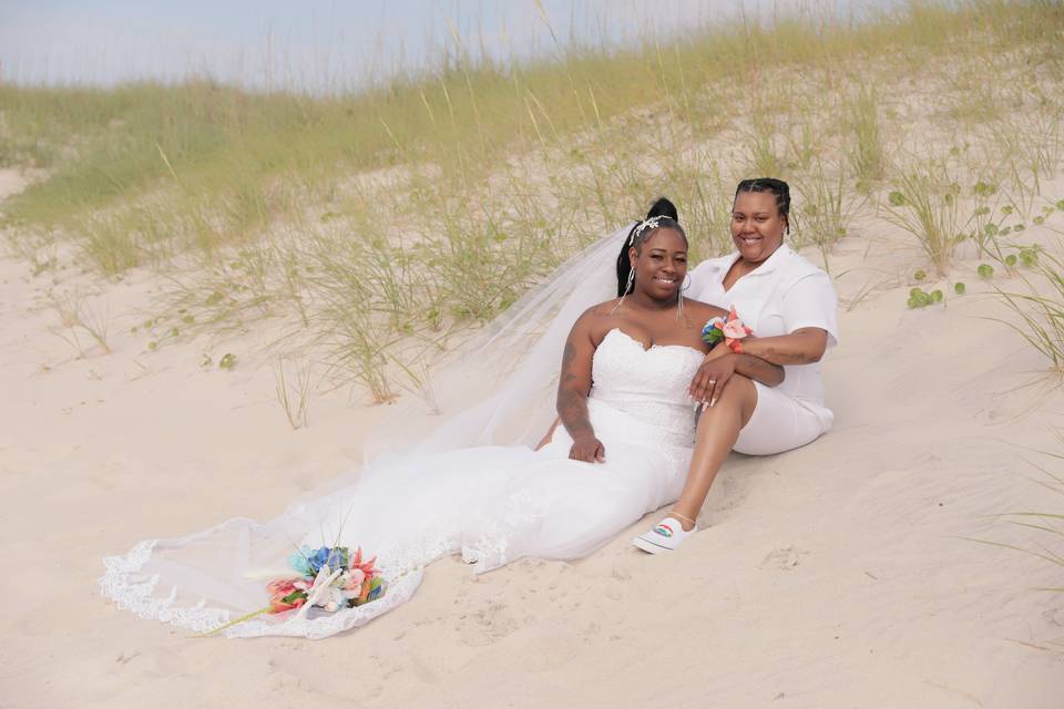 Carolina Beach Wedding