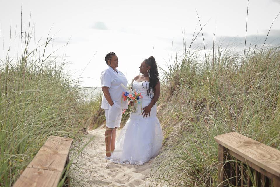 Carolina Beach Wedding