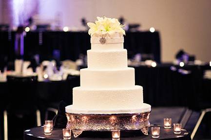 4 Layer wedding cake