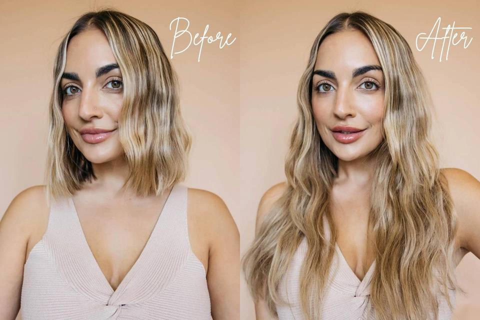 Before and After Seamless wavy