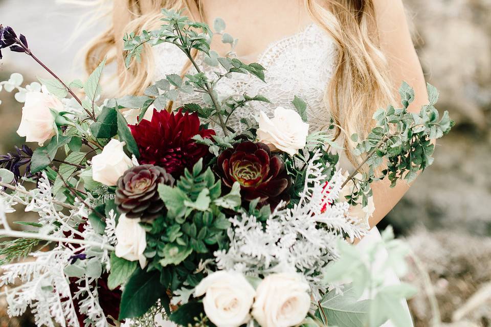 Foraged organic bouquet