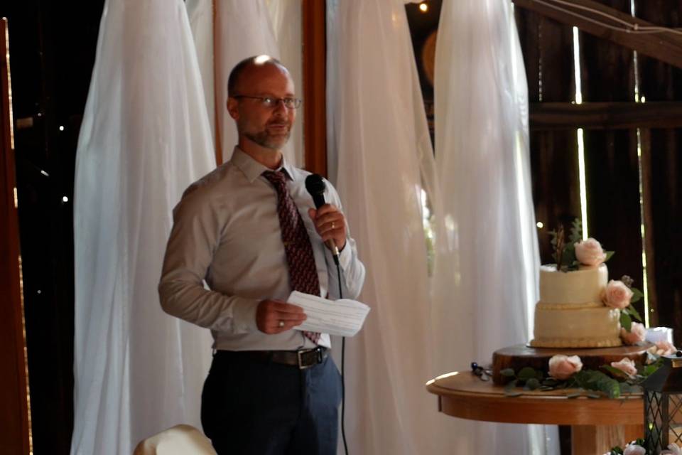 Father of the Groom's speech