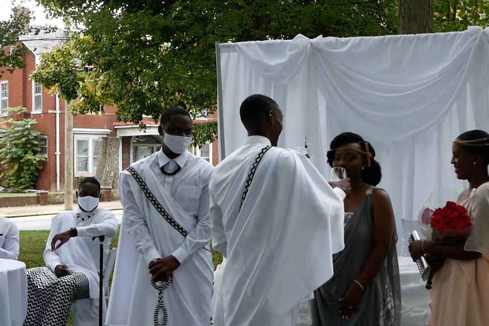 Traditional Swahili wedding