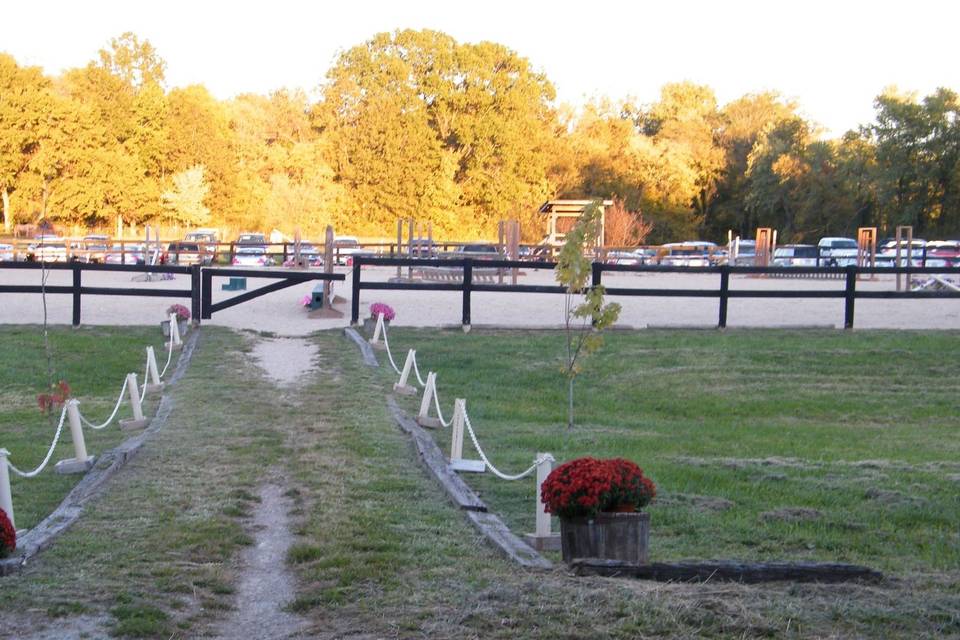 Riding Ring in the Fall