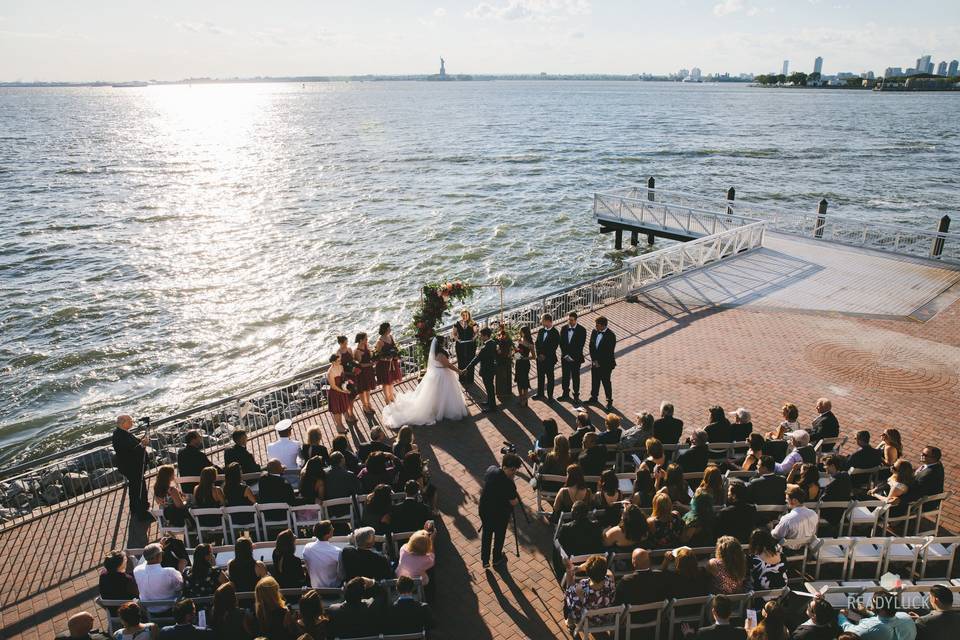 Seaside wedding