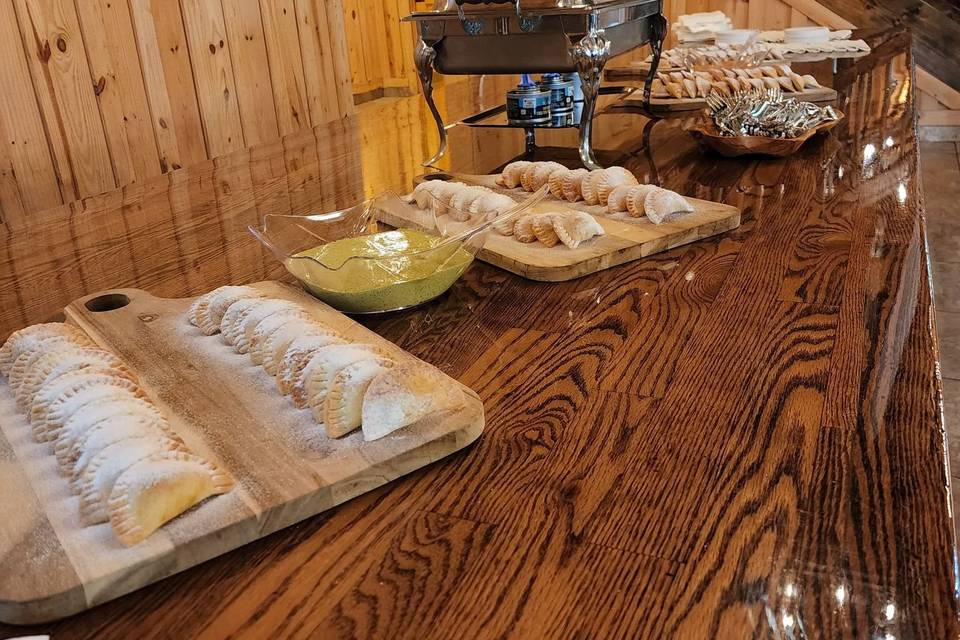 3 empanada station