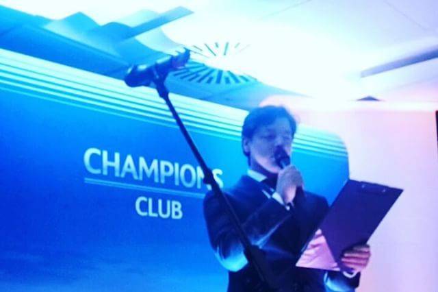 Events Mastar of Ceremonies UEFA Champions Club