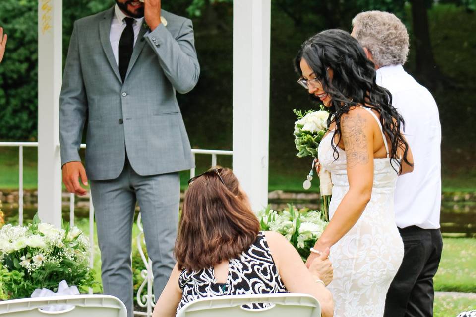 Ceremony in The Park