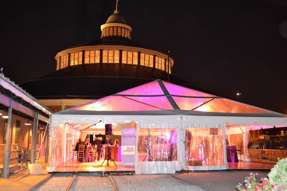B&O Reception Party Tent