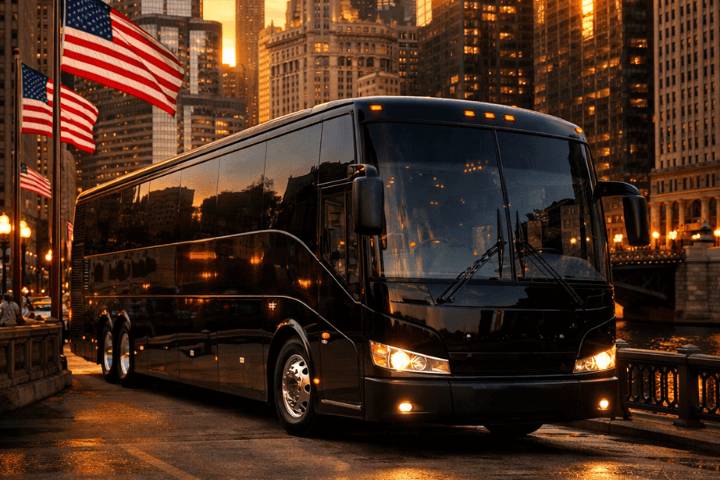 Chicago-luxury-charter-bus
