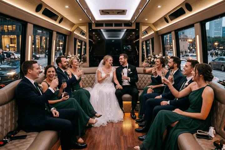 Luxury-wedding-shuttle-bus
