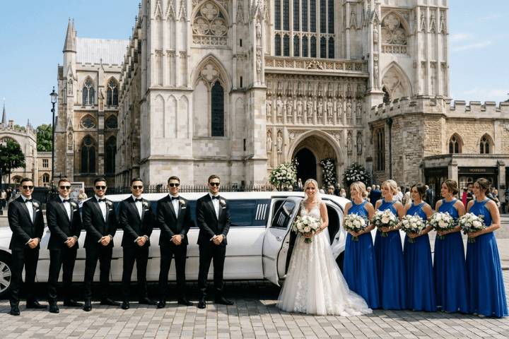 Luxury-wedding-stretch-limo