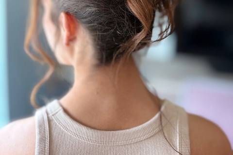 High bun