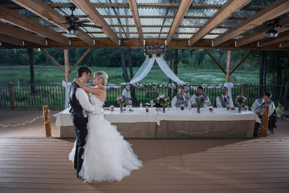 Outdoor First Dance