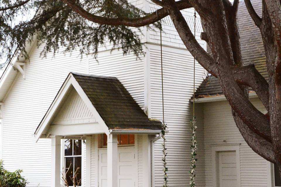 A charming church location