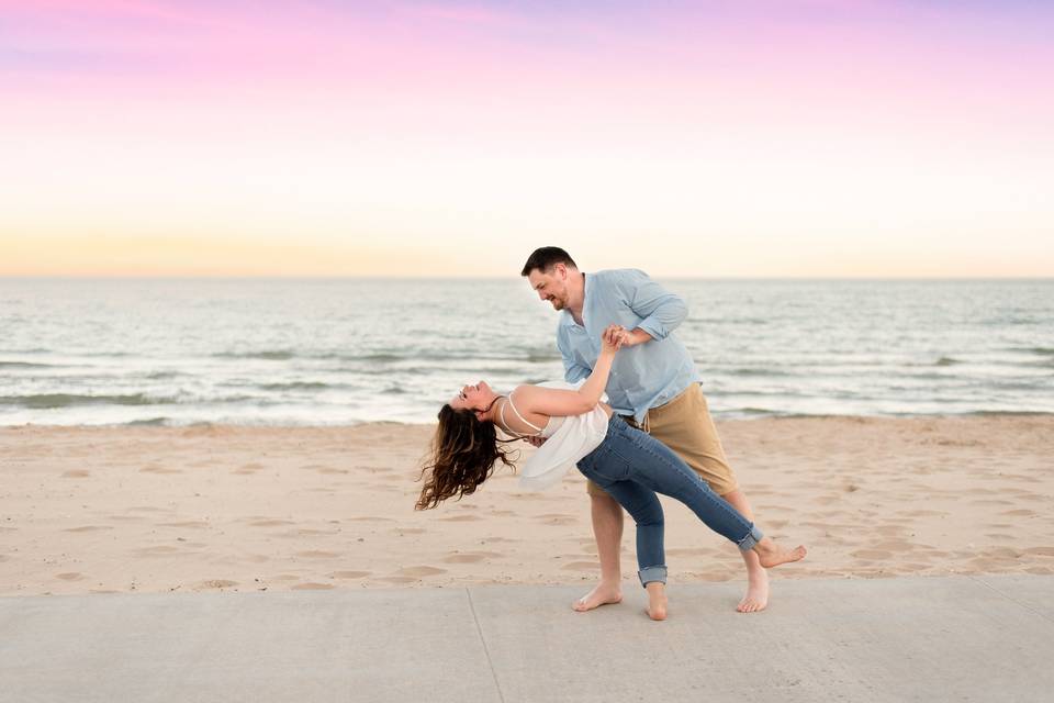 Engagment - neshotah beach