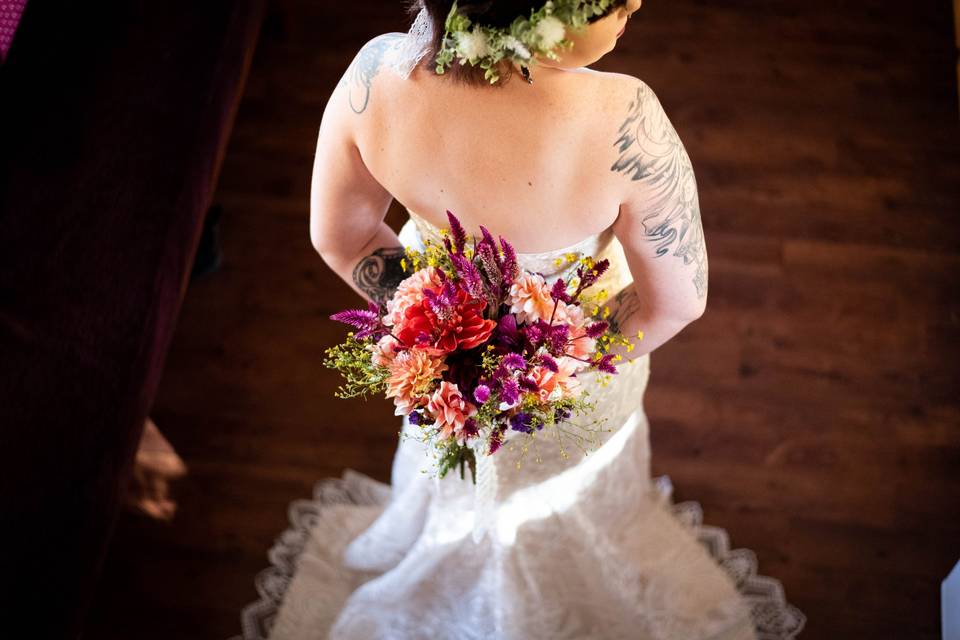 Bridal portrait