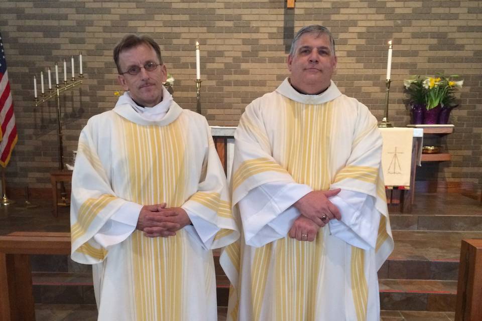 Fr Jeff and Fr Mark