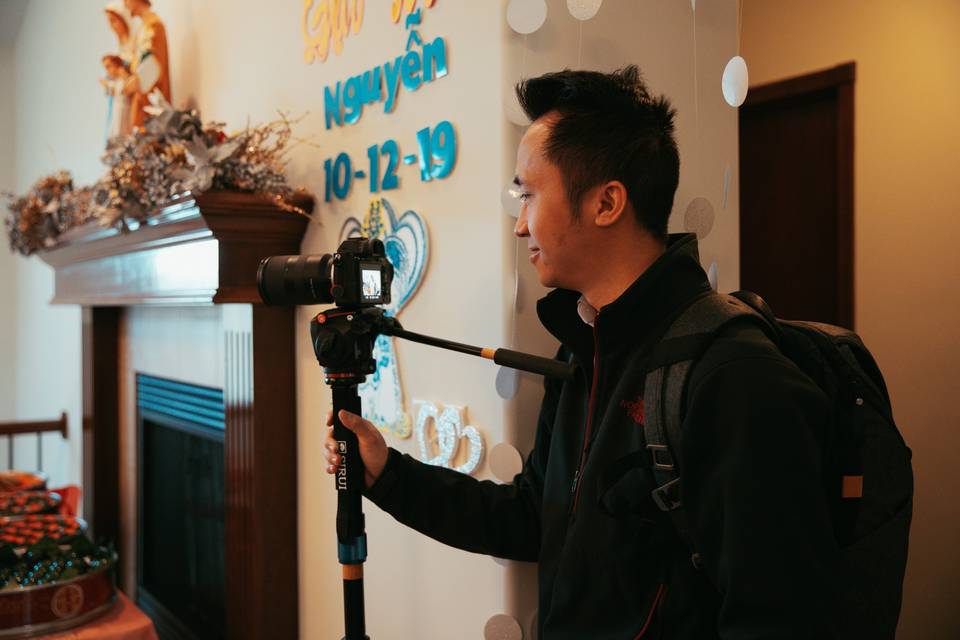 Second videographer Huan