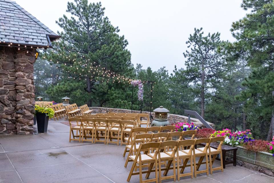 Fireside Patio Ceremony