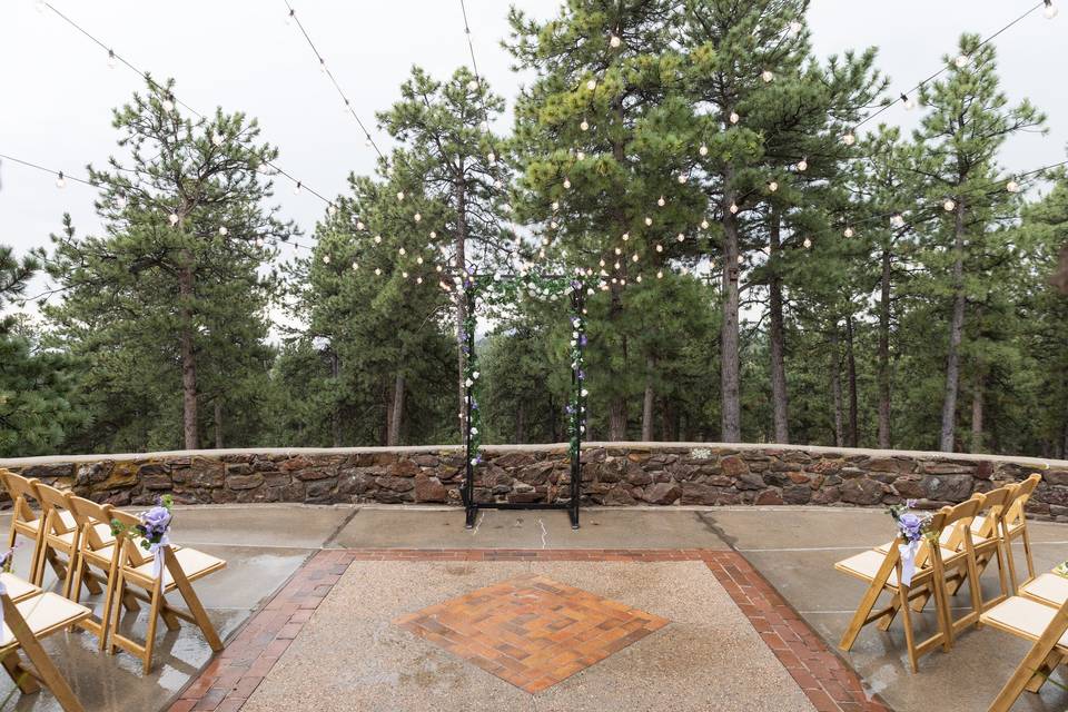Fireside Patio Ceremony