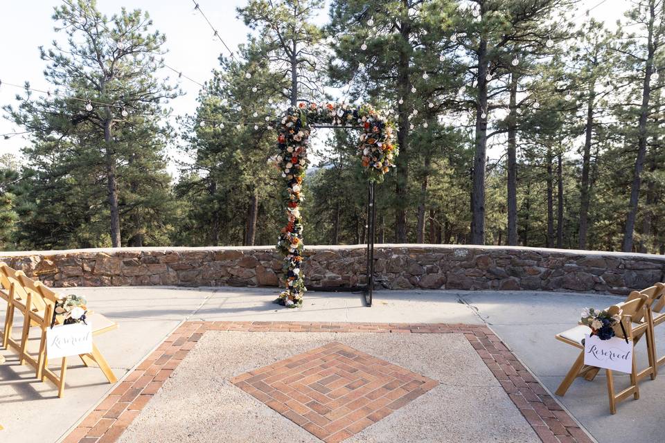 Fireside Patio Ceremony
