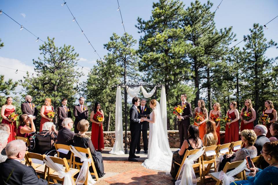 Fireside Patio Ceremony