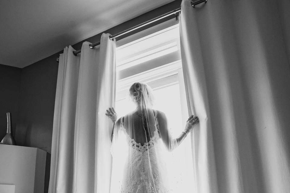 Bride in the Window