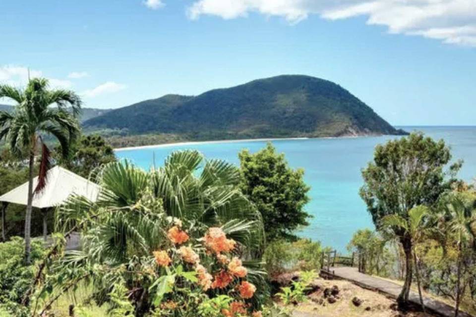 View from gardens