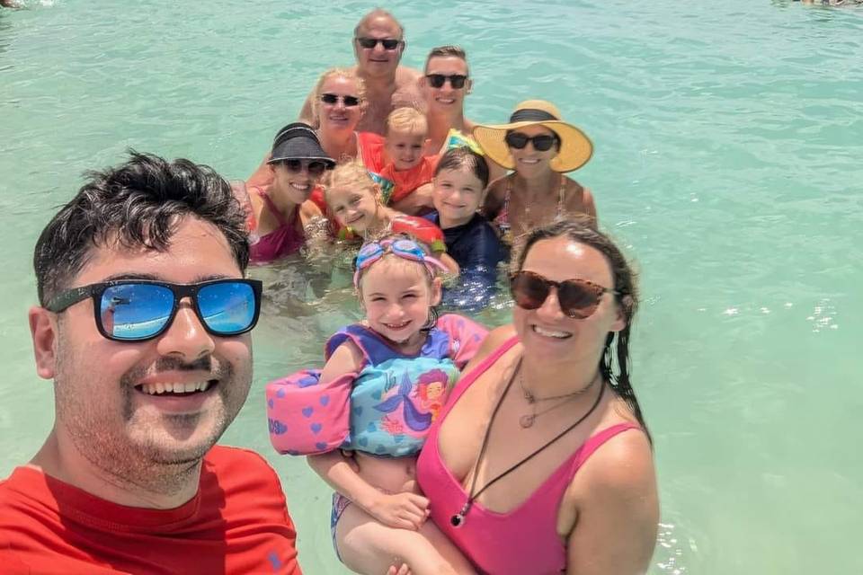 Aruba family honeymoon