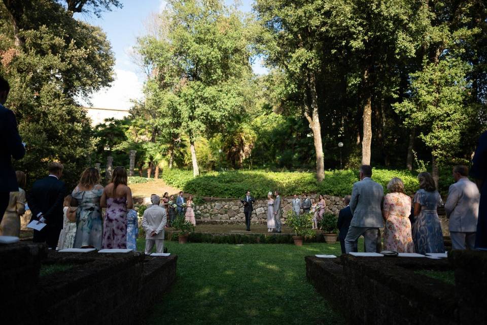 Ceremony in Amphitheater