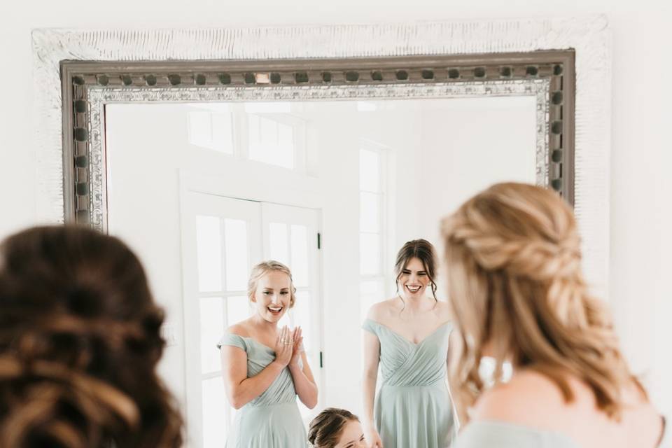 Bridesmaids & Flowergirl