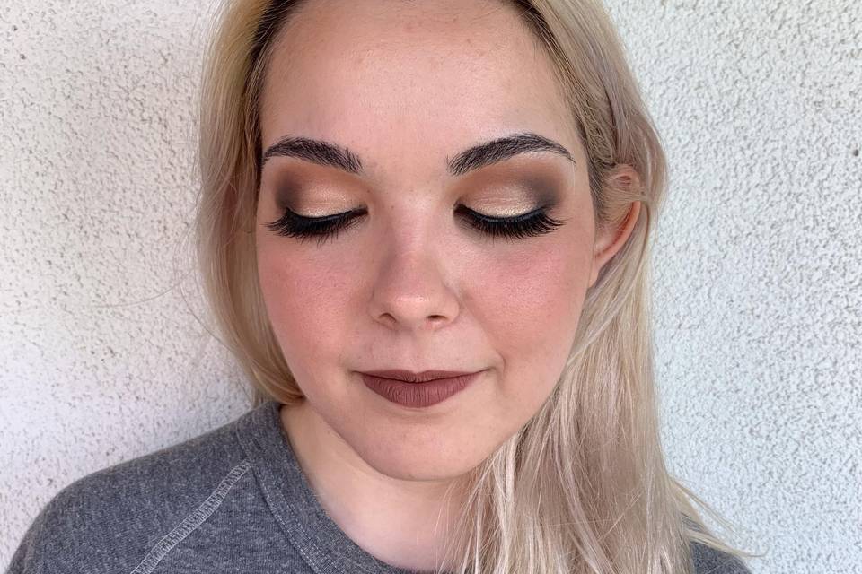 Special occasion makeup look