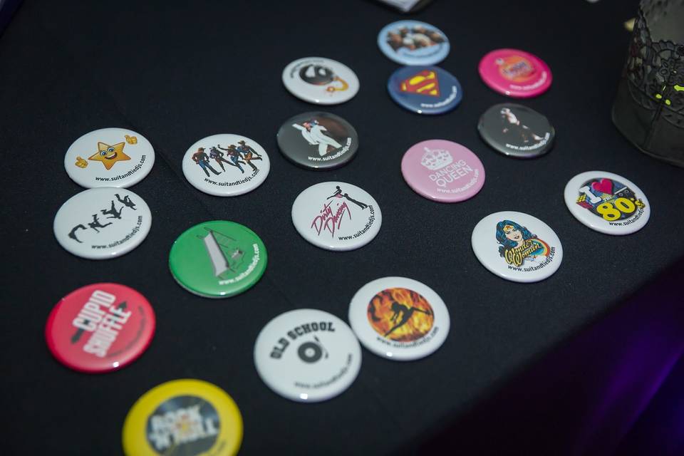 Our Famous Buttons!