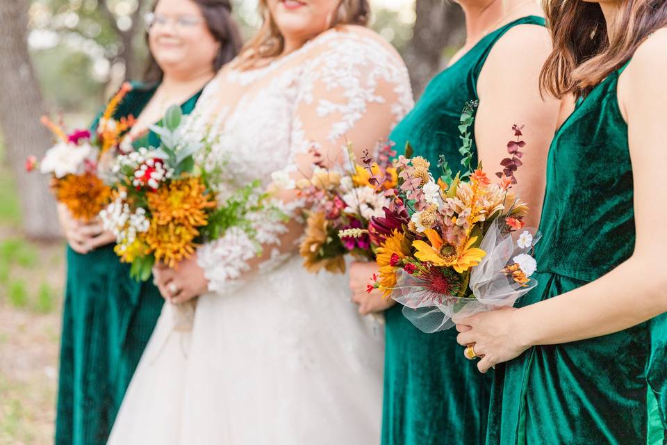 Bridal bouquets