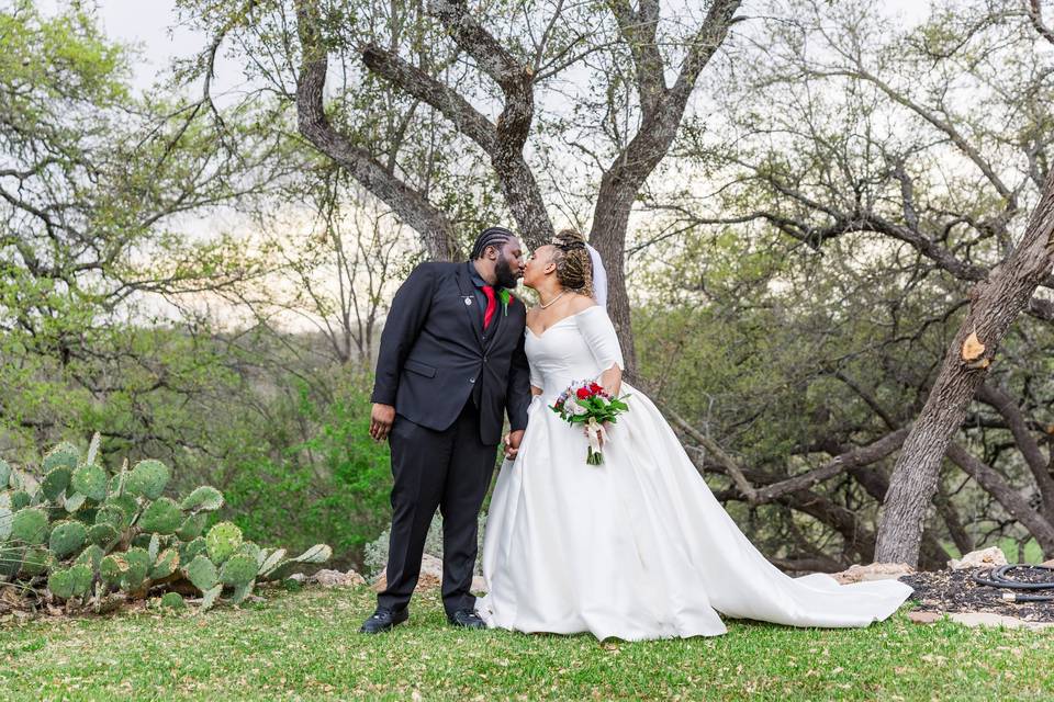 Texas winter wedding