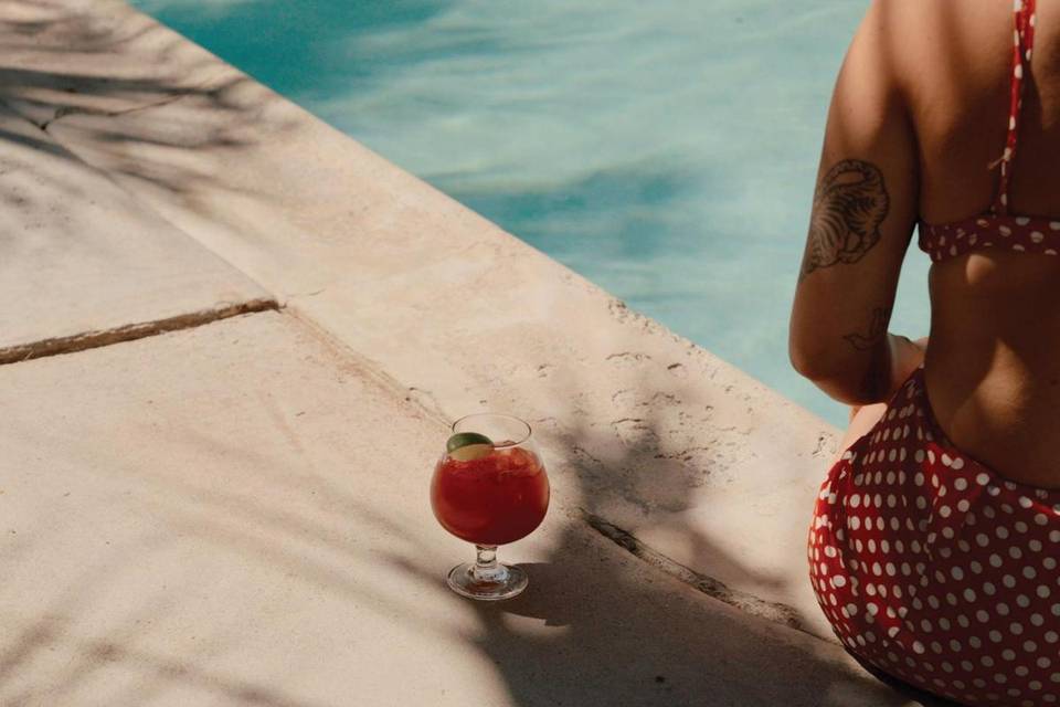 Pool area