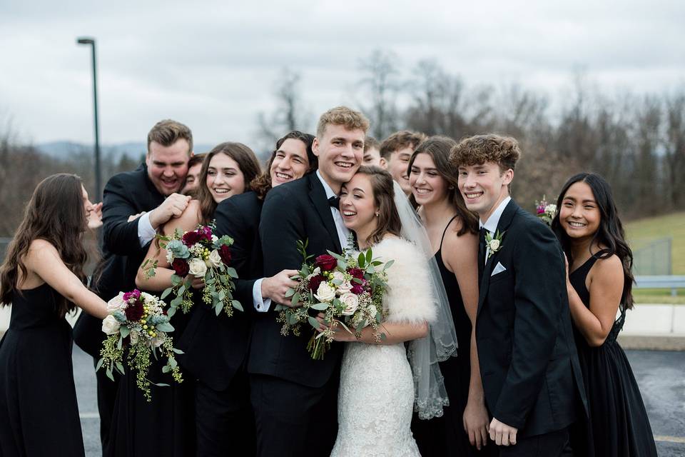 Winter pa wedding