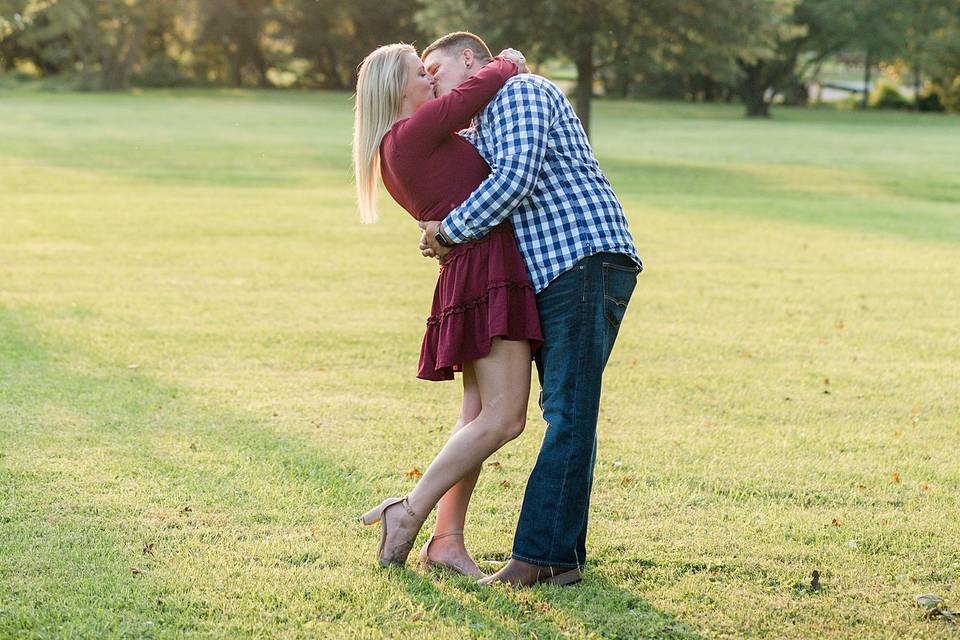 Maryland fall engagement