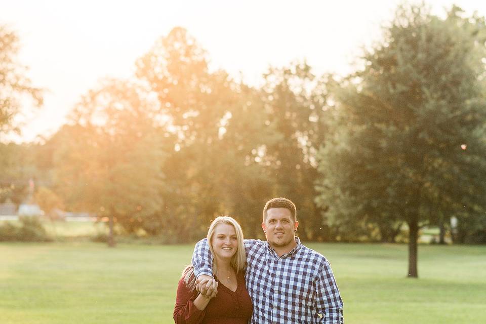 Maryland fall engagement