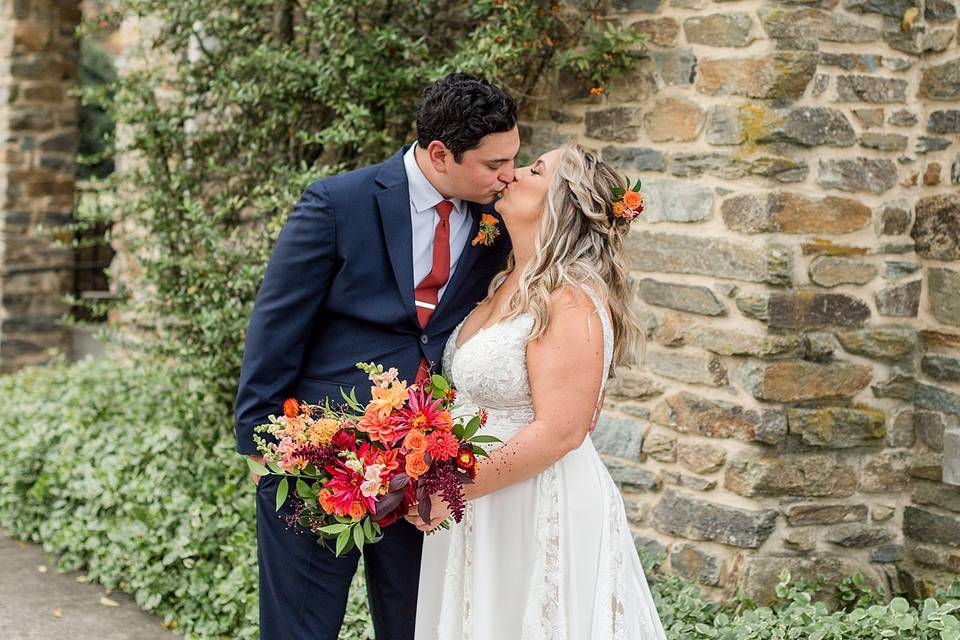 Maryland fall wedding