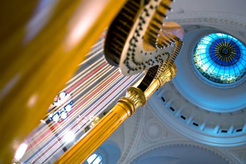 Church ceiling