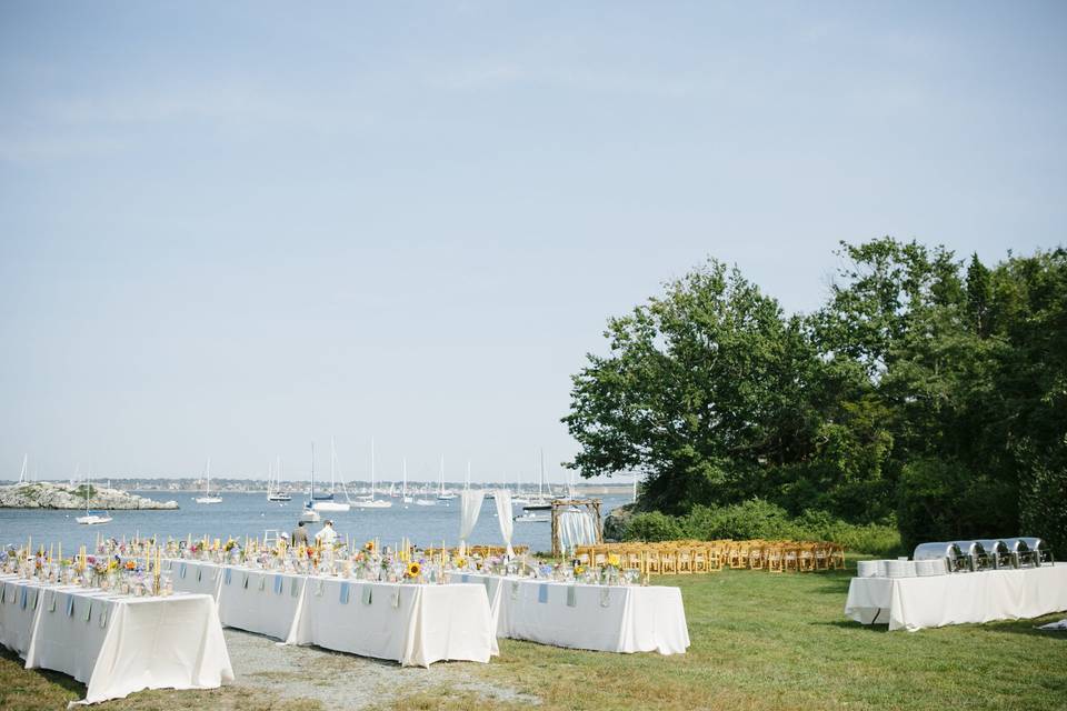 Wedding venue reception