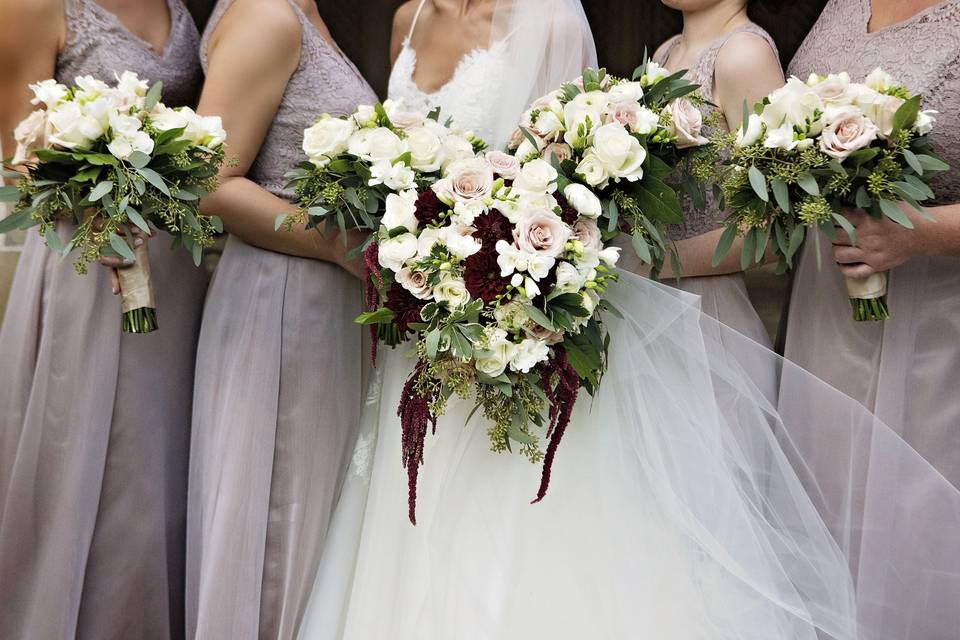 Wedding flower bouquet