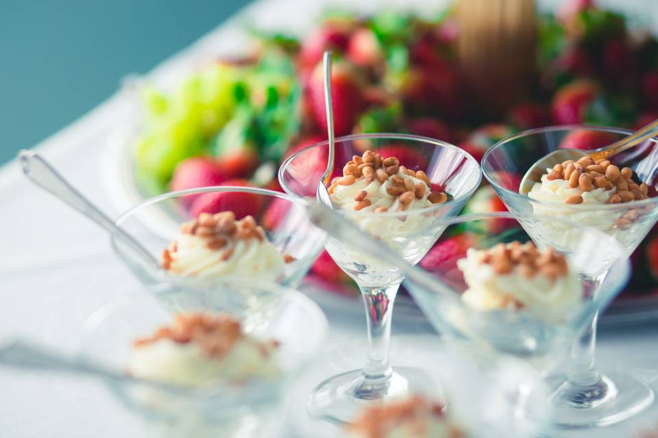 Dessert martinis