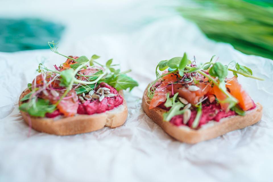 Fancy toasts