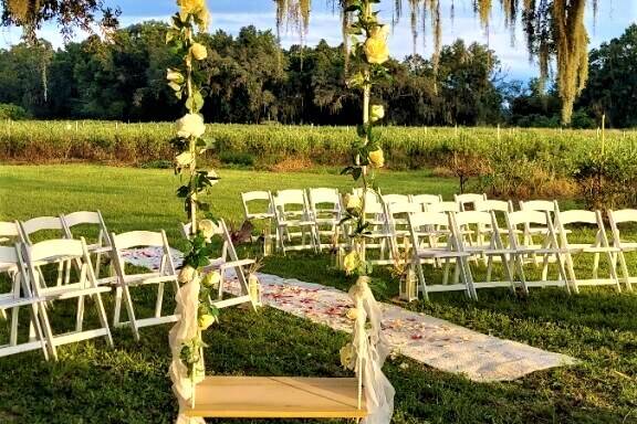 Wedding swing