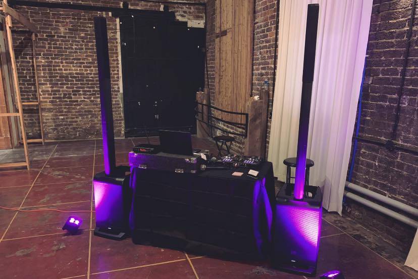 DJ setup